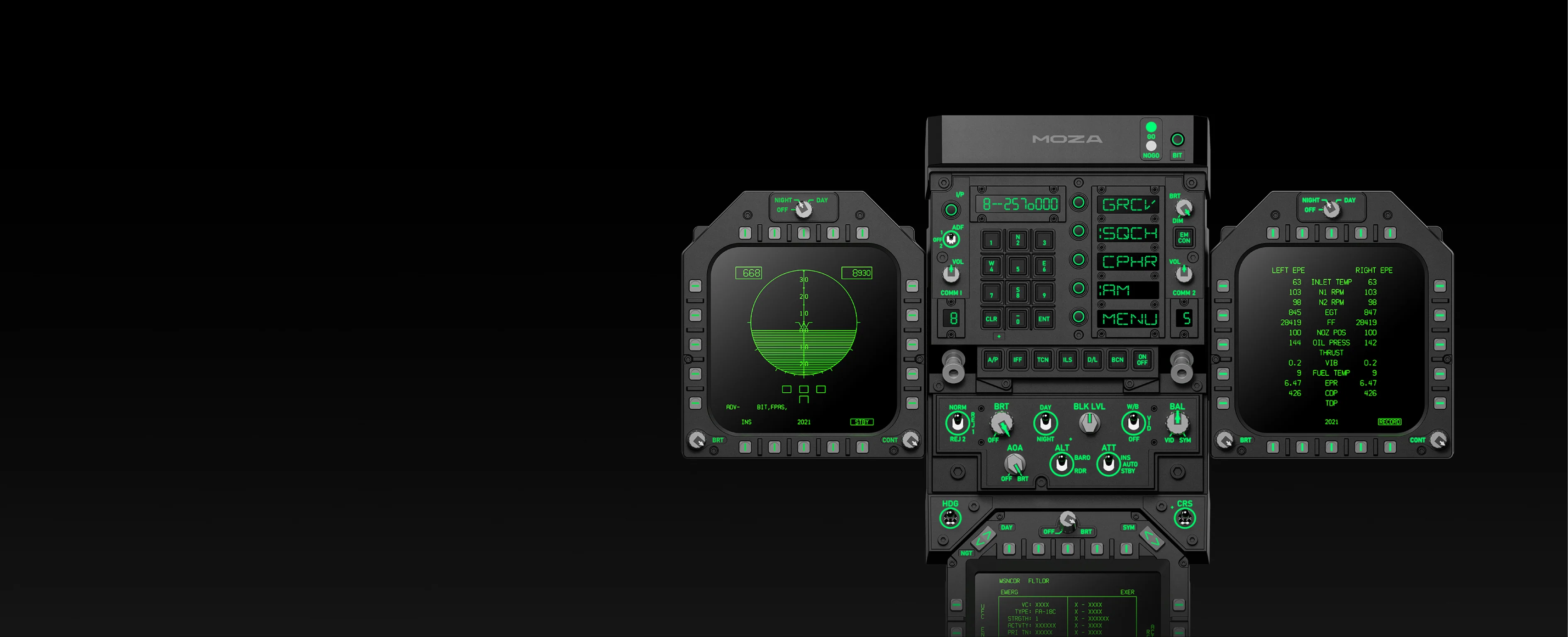 Moza FMP18 Bundle - adjustable lighting for night and day